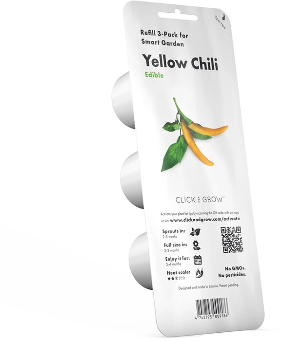 Click & Grow áfylling - Gulur Chili