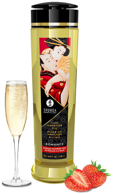 Shunga nuddolía - Sparkling Strawberry Wine - 240 ml