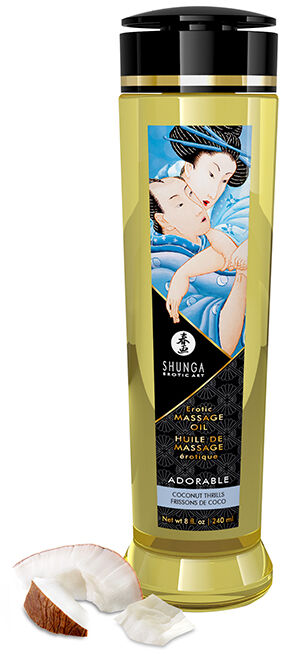 Shunga nuddolía - Adorable Coconut - 240 ml