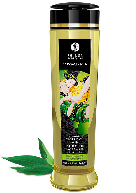 Shunga nuddolía - Organic Green Tea - 240 ml