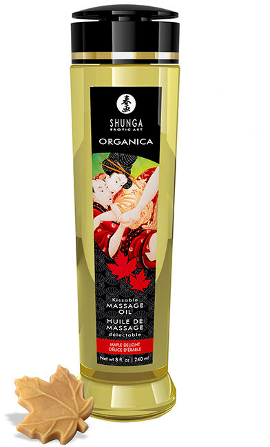 Shunga nuddolía - Organic Maple Delight - 240 ml