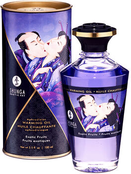 Shunga Aphrodisiac Exotic Fruits líkamsolía - 100 ml