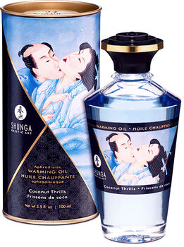 Shunga Aphrodisiac Coconut Thrills líkamsolía - 100 ml