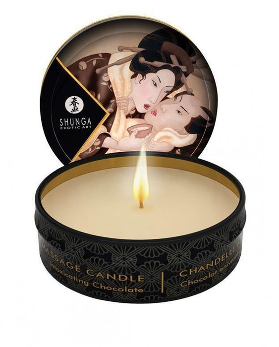 Shunga nuddkerti - Intoxicating Chocolate