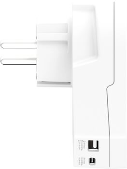 Skross World to Europe USB AC20PD breytikló - Hvít