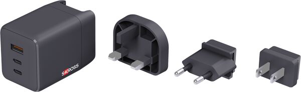 Skross Klip Pro 100 W ferðahleðslutæki - Svart