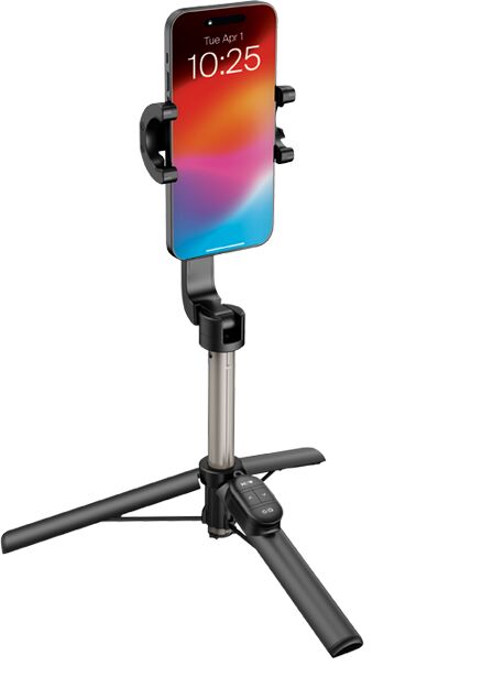 Skross Travel Snap Pro sjálfustöng - Svört