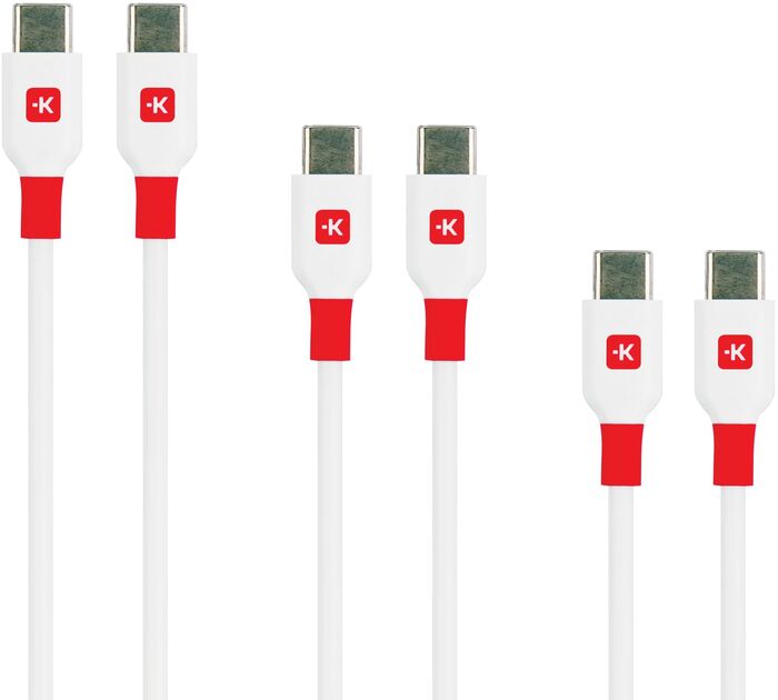 Skross USB-C snúrupakki - 3 snúrur