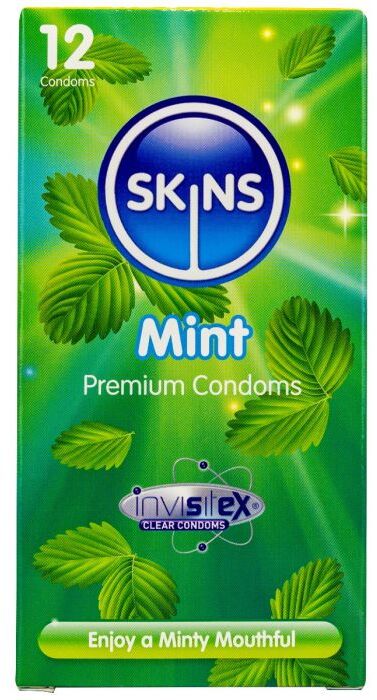 Skins smokkar - Minta 12pk