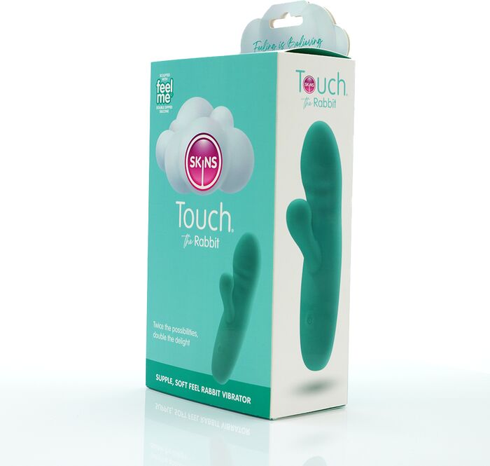 Skins Touch: The Rabbit tvöfaldur titrari