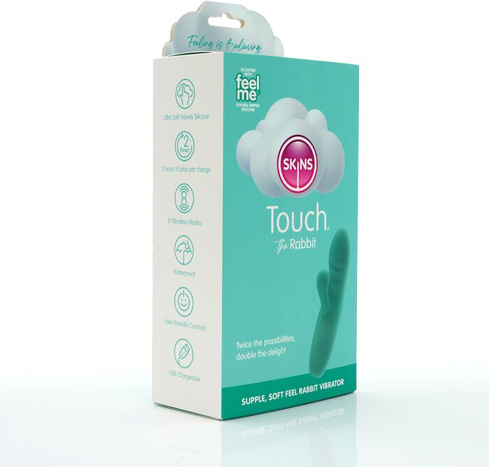 Skins Touch: The Rabbit tvöfaldur titrari