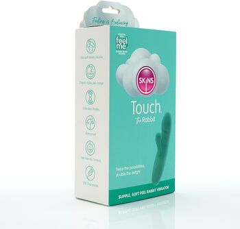 Skins Touch: The Rabbit tvöfaldur titrari