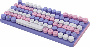 Sandstrøm Mini þráðlaust lyklaborð SKKBPP25 - Fjólublátt