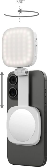 SmallRig 4656 Vibe LED ljós fyrir MagSafe - Hvítt 