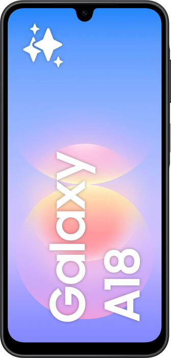 Samsung Galaxy A18 LTE 128GB snjallsími - Svartur