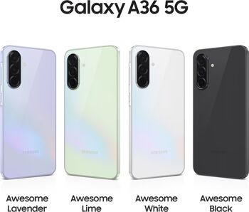 Samsung Galaxy A36 5G 128GB snjallsími - Svartur