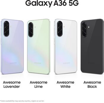 Samsung Galaxy A36 5G 128GB snjallsími - Fjólublár