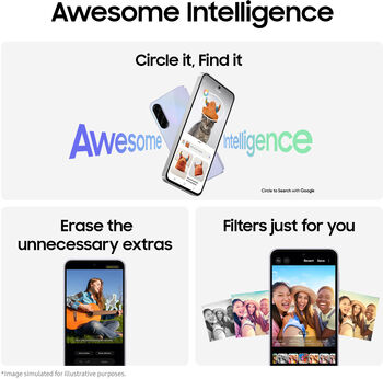 Samsung Galaxy A36 5G 256GB snjallsími - Hvítur