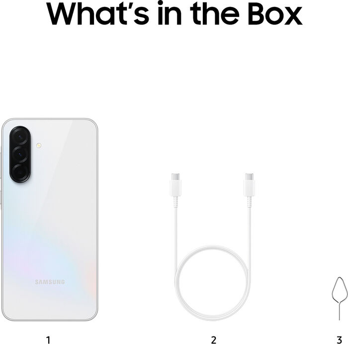 Samsung Galaxy A36 5G 256GB snjallsími - Hvítur