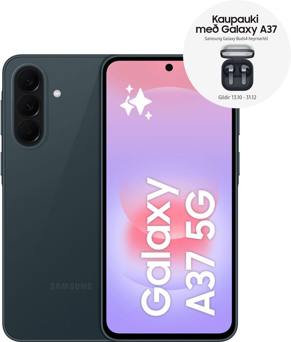 Samsung Galaxy A37 5G 256GB snjallsími - Dökkgrænn