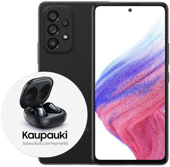 Samsung Galaxy A53 5G 256GB snjallsími - Svartur