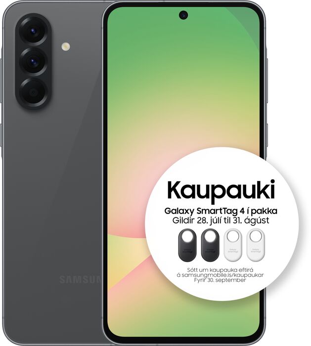 Samsung Galaxy A56 5G 128GB snjallsími - Dökkgrár