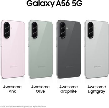 Samsung Galaxy A56 5G 128GB snjallsími - Ljósgrár