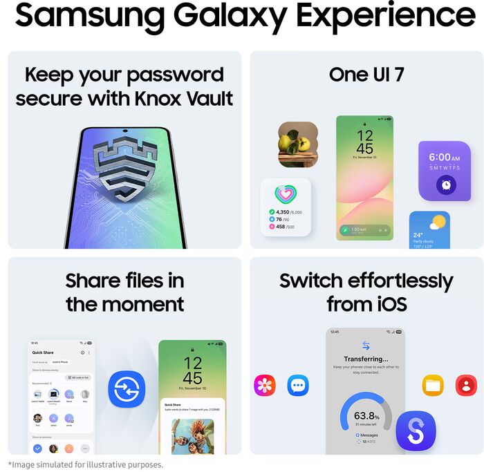 Samsung Galaxy A56 5G 128GB snjallsími - Ljósgrár