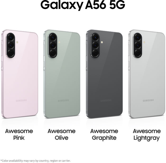 Samsung Galaxy A56 5G 128GB Enterprise Edition - Dökkgrár