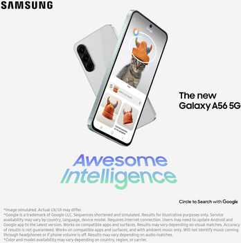 Samsung Galaxy A56 5G 128GB Enterprise Edition - Dökkgrár