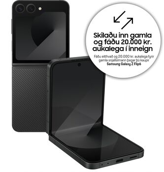 Samsung Galaxy Z Flip 6 256GB snjallsími - Svartur