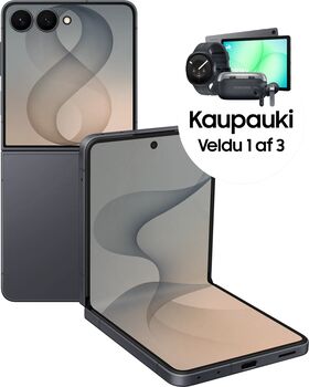 Samsung Galaxy Z Flip8 256GB - Svartur