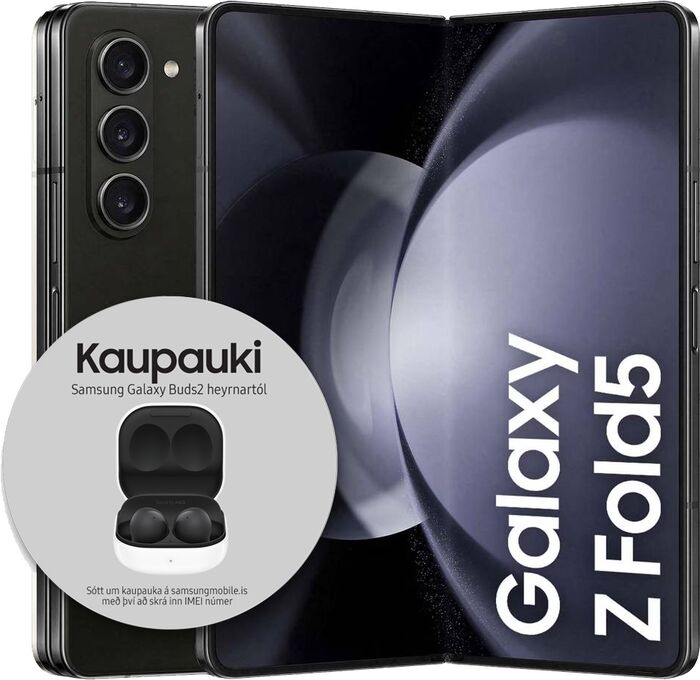 Samsung Galaxy Z Fold5 1TB snjallsími - Svartur 