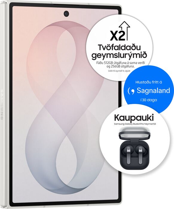 Samsung Galaxy Z Fold8 512GB - Hvítur