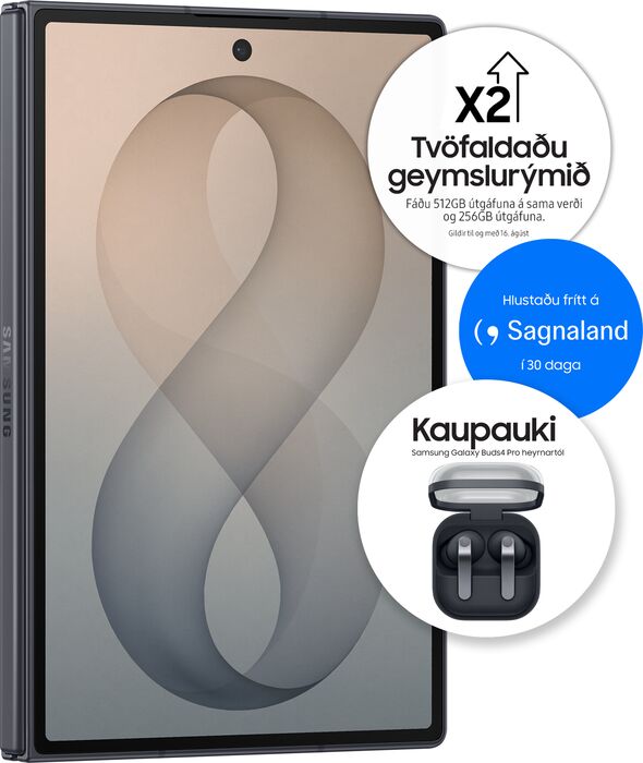 Samsung Galaxy Z Fold8 512GB - Svartur