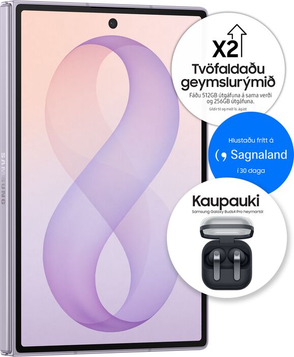 Samsung Galaxy Z Fold8 512GB - Fjólublár