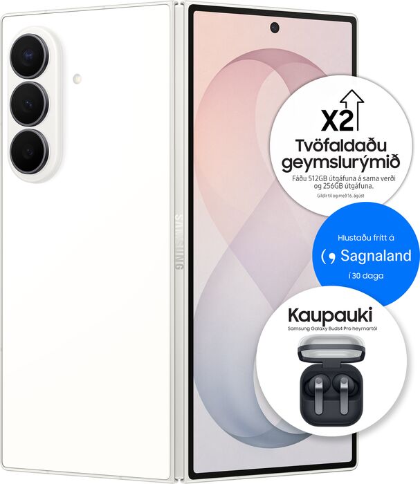 Samsung Galaxy Z Fold8 Ultra 512GB - Hvítur