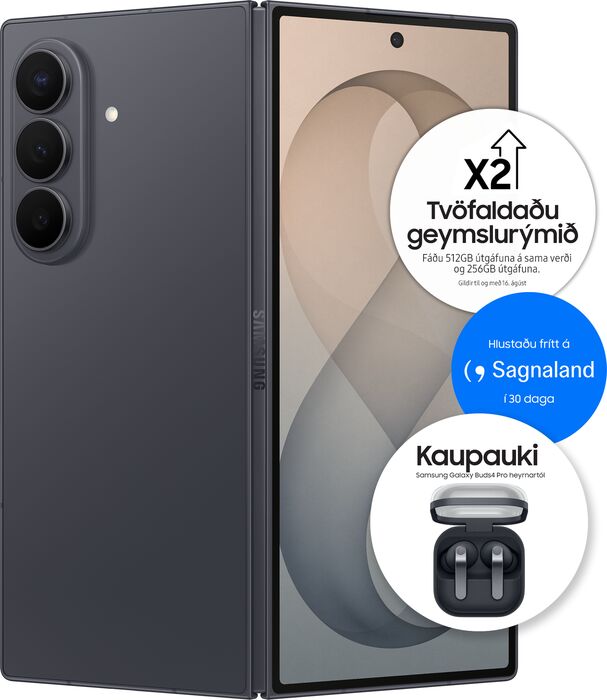 Samsung Galaxy Z Fold8 Ultra 512GB - Svartur