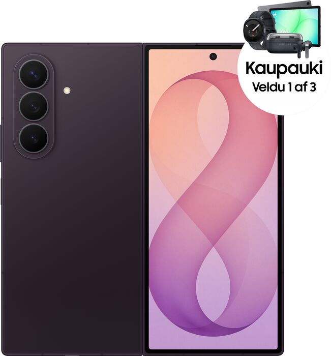Samsung Galaxy Fold8 Ultra 512GB - Dökkfjólublár
