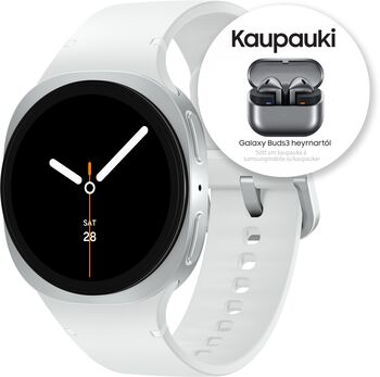 Samsung Galaxy Watch8 Small BT - Silfur