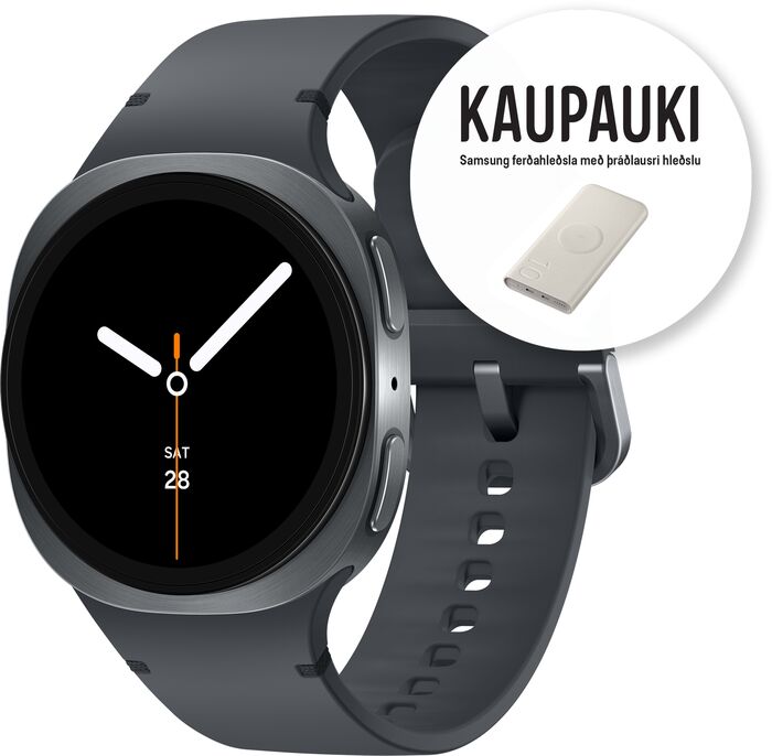 Samsung Galaxy Watch8 Small eSim - Grátt