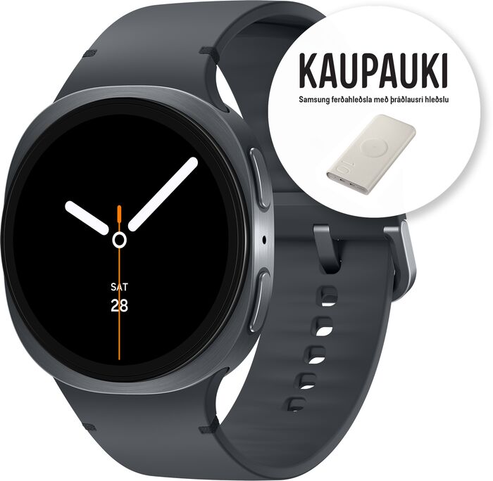 Samsung Galaxy Watch8 Large eSim - Grátt