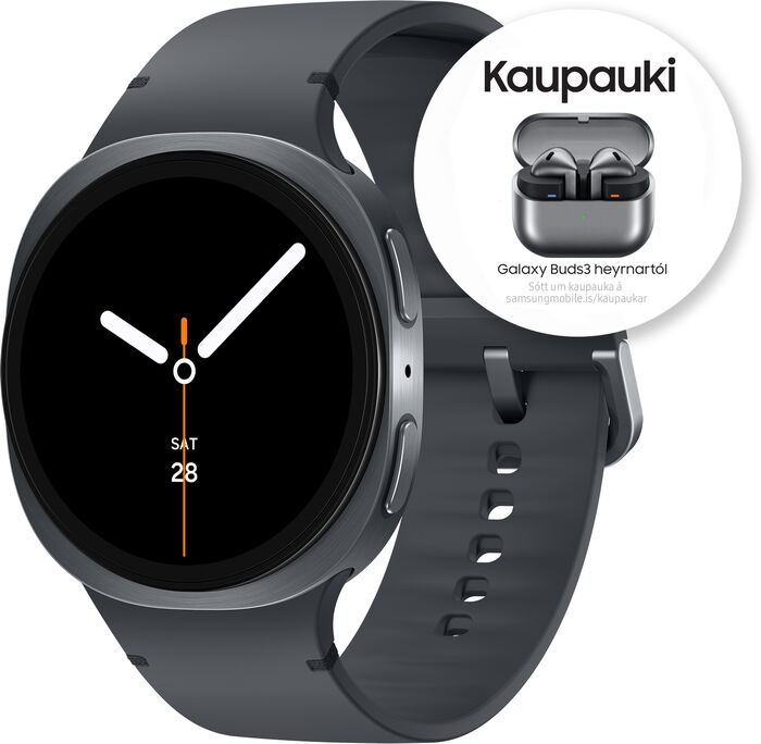 Samsung Galaxy Watch8 Large eSim - Grátt
