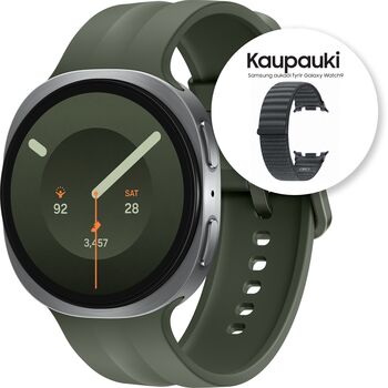 Samsung Galaxy Watch9 44mm BT - Silfur/Grænt