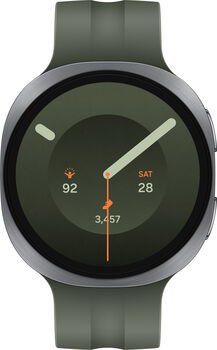 Samsung Galaxy Watch9 44mm eSim - Silfur/Grænt