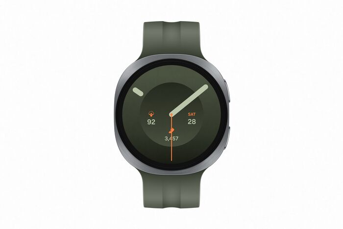 Samsung Galaxy Watch9 44mm eSim - Silfur/Grænt
