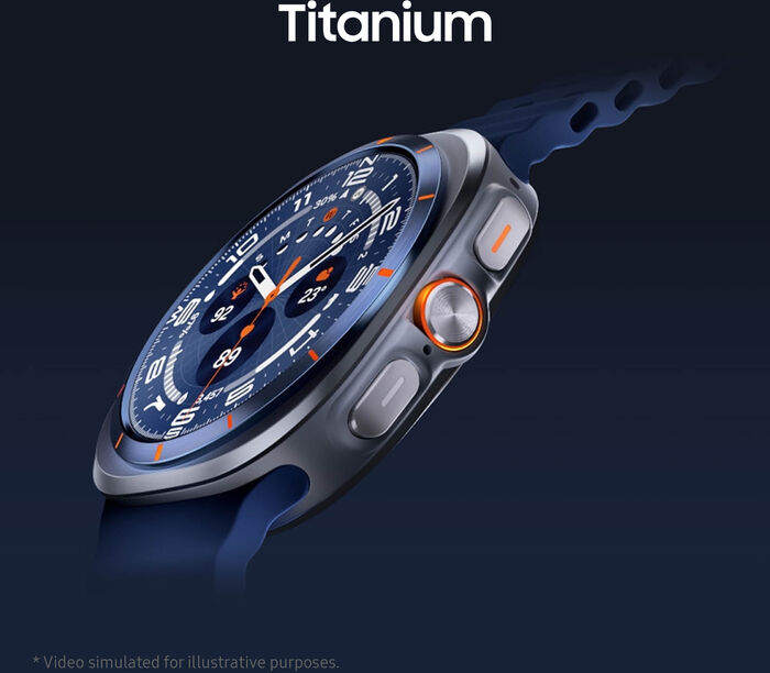 Samsung Galaxy Watch Ultra (2025) 47mm LTE snjallúr - Títaníum blár