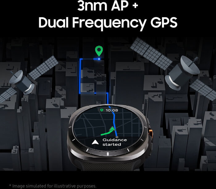 Samsung Galaxy Watch Ultra (2025) 47mm LTE snjallúr - Títaníum blár