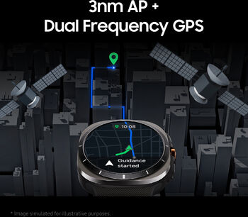 Samsung Galaxy Watch Ultra (2025) 47mm LTE snjallúr - Títaníum blár