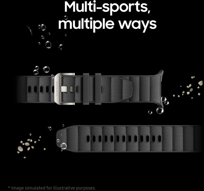 Samsung Galaxy Watch Ultra (2025) 47mm LTE snjallúr - Títaníum grár